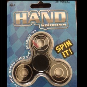 🆕 Black Fast Spinning Fidget Spinner!👍🏼