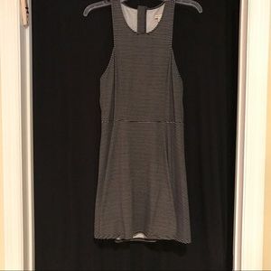 striped skater dress