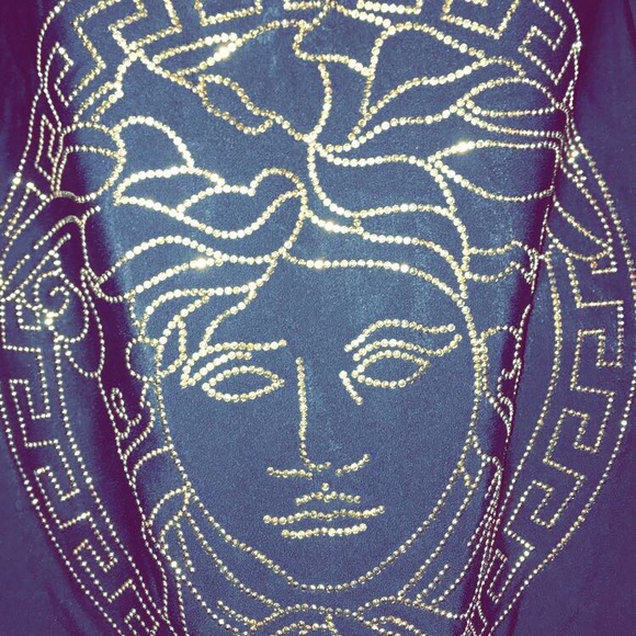 Versace women's black one piece swim suit - Picture 2 of 3