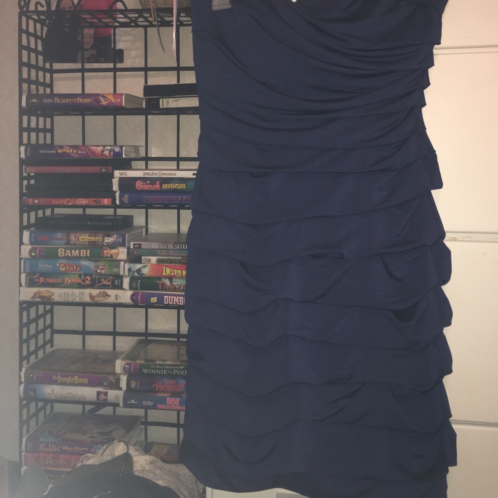 strapless formal dress