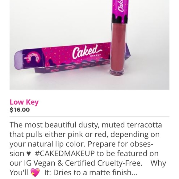 Caked makeup! matte lipstick - Picture 4 of 4