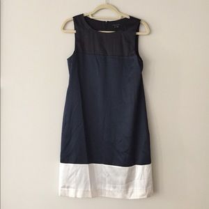 NWOT Color Block Sleeveless Theory Dress Size 4