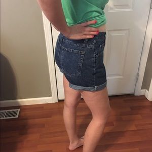 Lee Riders High Waisted Mom Shorts