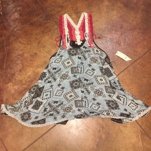 Raced back Buckle shirt - New With Tags