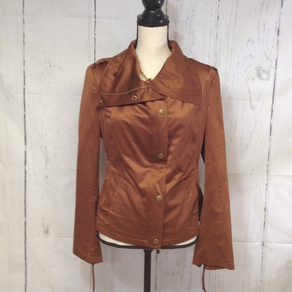 (CARLISLE )  Shinny Bronze Chic Jackets - Picture 1 of 8