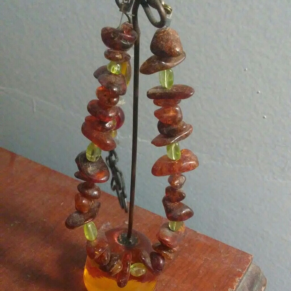 Polished stone bracelet/anklet