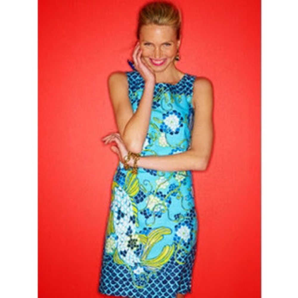 Lilly Pulitzer Koi Fish Shift Dress