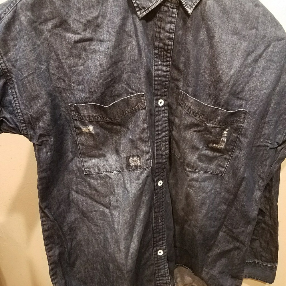 Old Navy jean shirt!!!