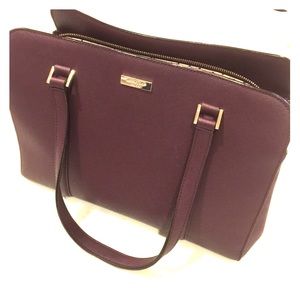 Gorgeous Kate Spade burgundy handbag