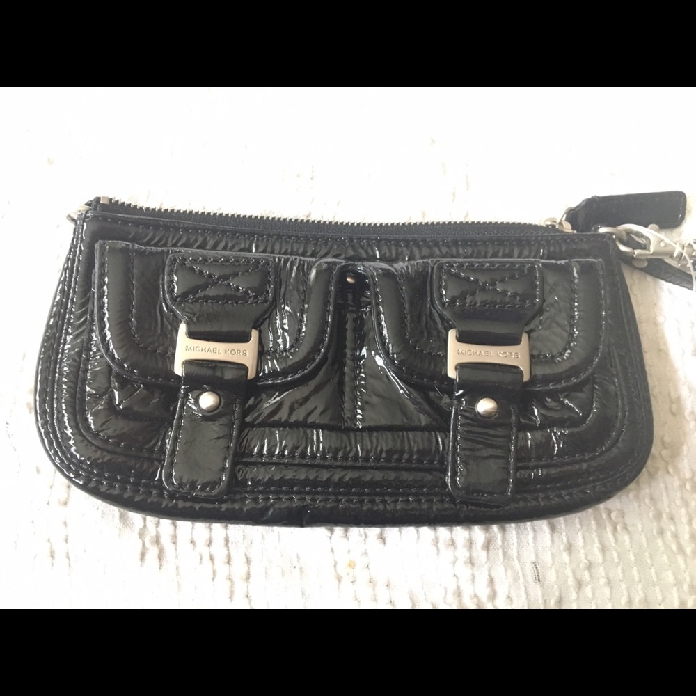 Michael Kors Patent Leather Wristlet