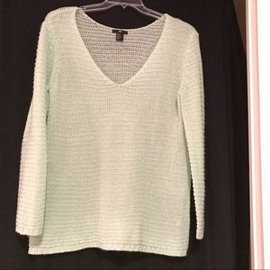 mint H&M sweater