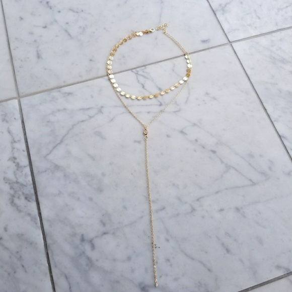 New Boho Multi Row Disk Choker - Picture 7 of 8