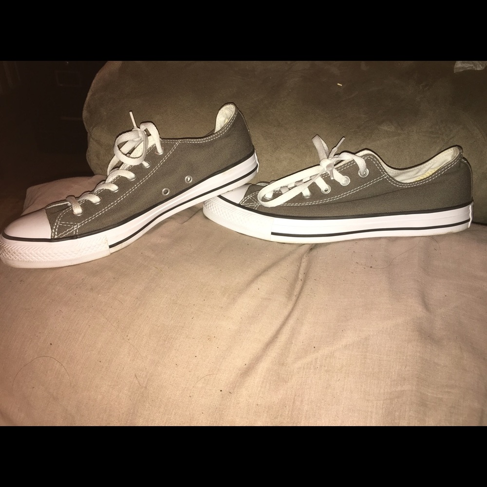 Brand new gray converse shoes!