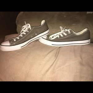 Brand new gray converse shoes!