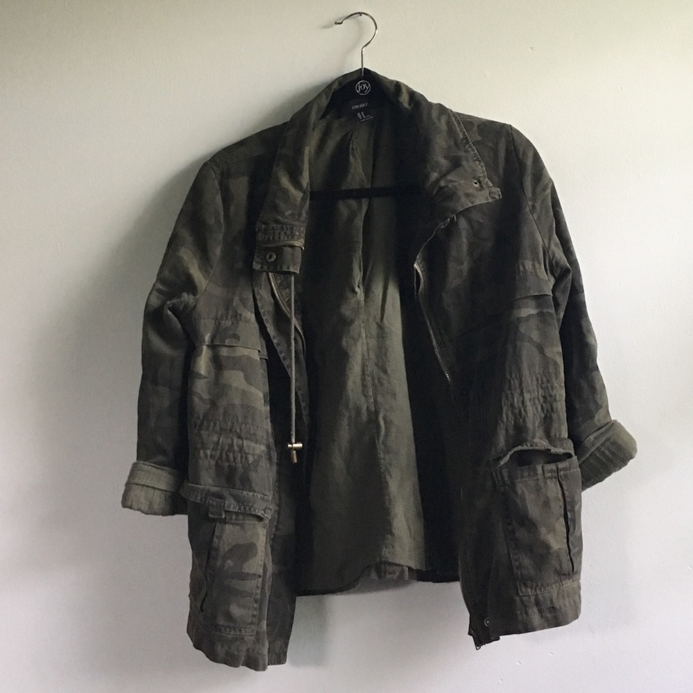 Forever 21 Camo Jacket