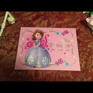 Sofia the first canvas