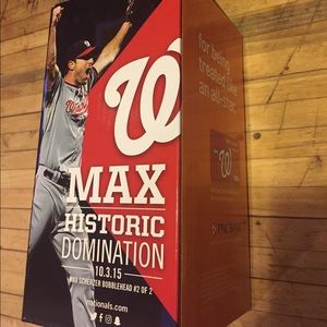 Max Scherzer Bobblehead Washington Nationals
