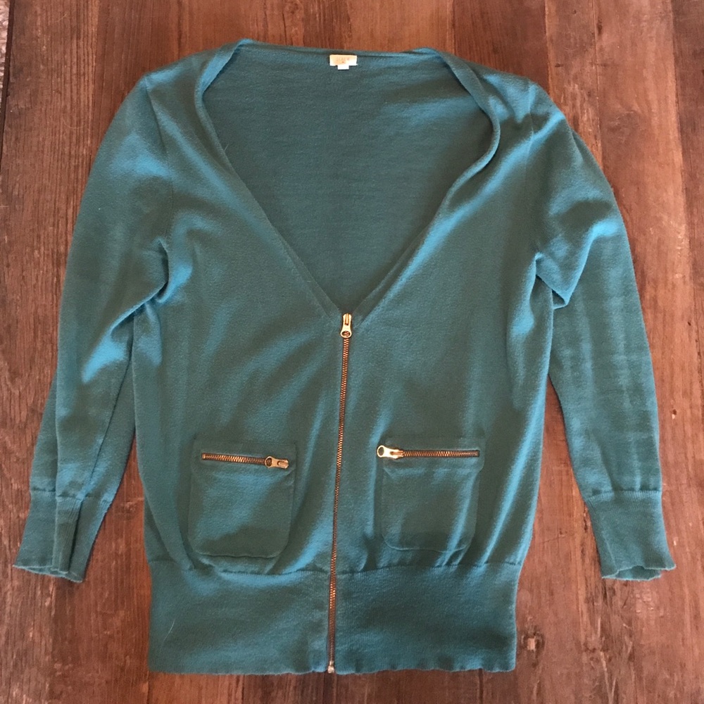J.Crew Sweater - 3/4 length Sleeve -Small