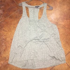 Racer back shirt with small pocket