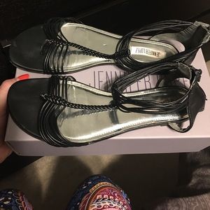 Jennifer Lopez Black sandals