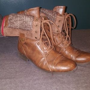 American Eagle convertible combat boots