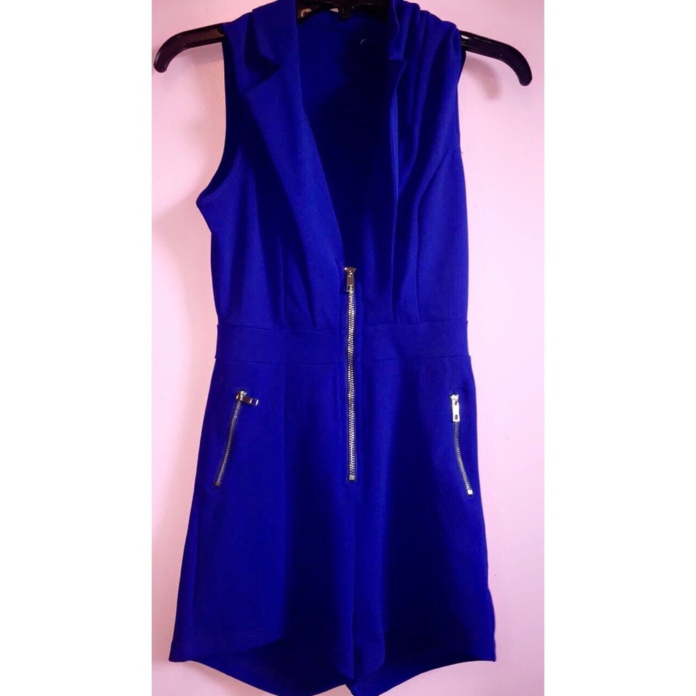 Royal blue summer dress