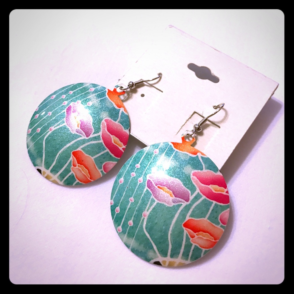 Delicate Floral Drop Earrings