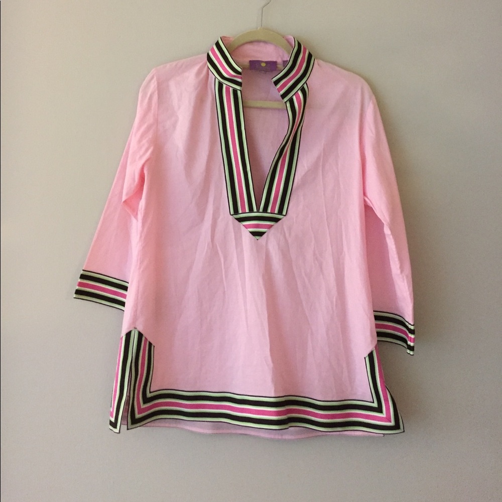 CJ Laing Pink Tunic Size Medium