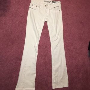 White Miss Me jeans