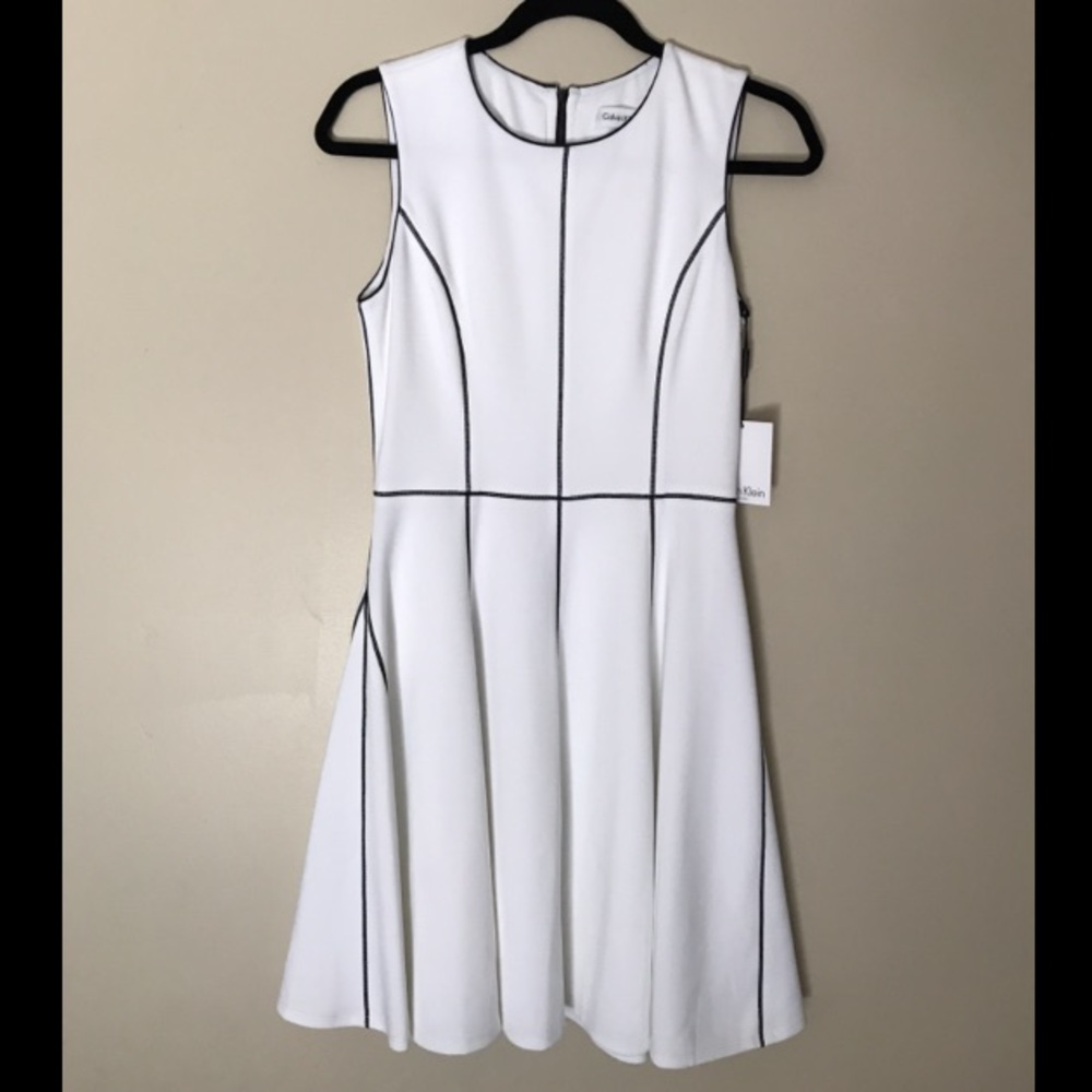 NWT - Calvin Klein fit n flare dress!