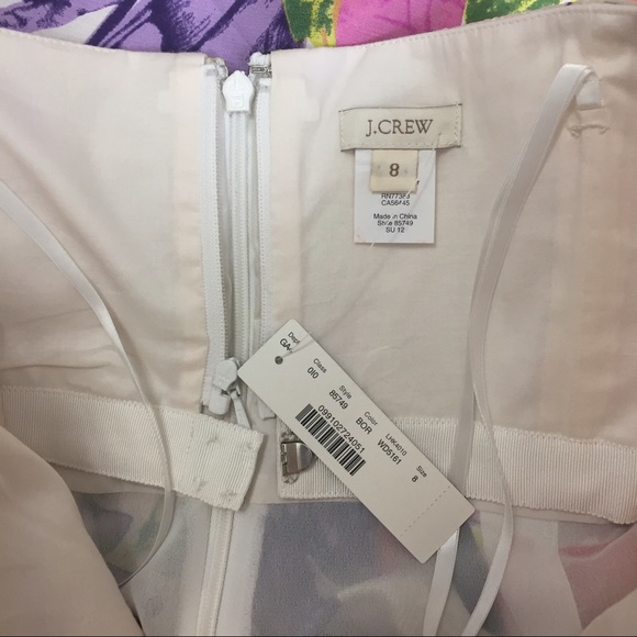 J. Crew Ella Dress Sz 8 - Picture 7 of 8