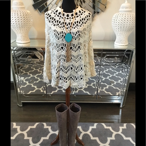 Love by Design Knit Poncho - Picture 2 of 8