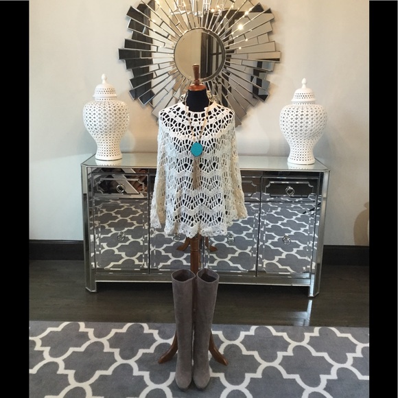 Love by Design Knit Poncho - Picture 8 of 8