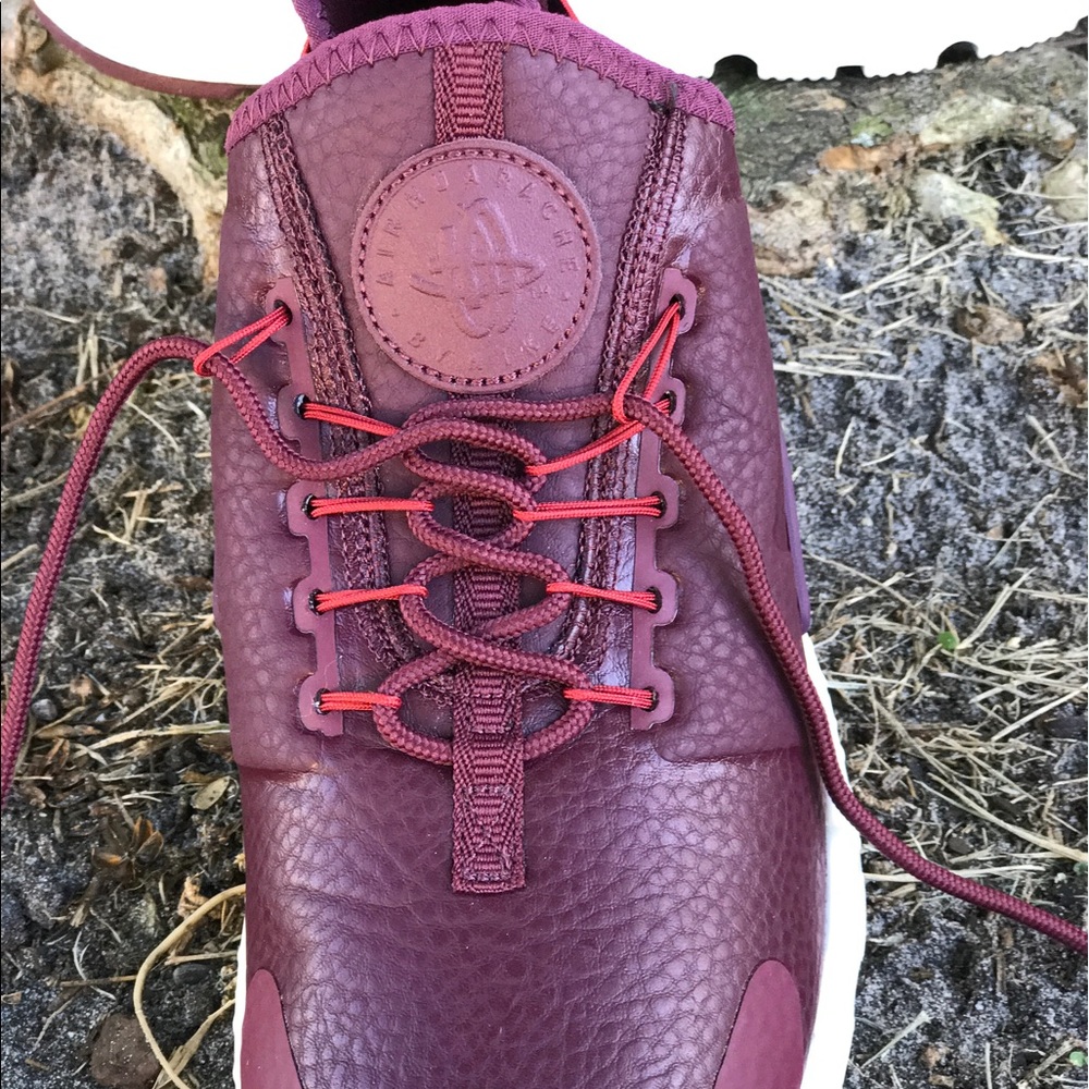 Nike Air Huarache Run Ultra PRM Burgundi WMNS - Picture 7 of 7