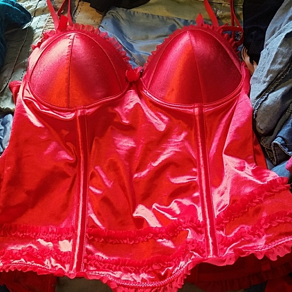 Red corset