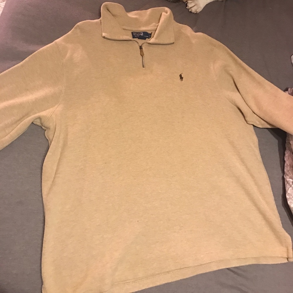 Polo 1/4 zip sweater
