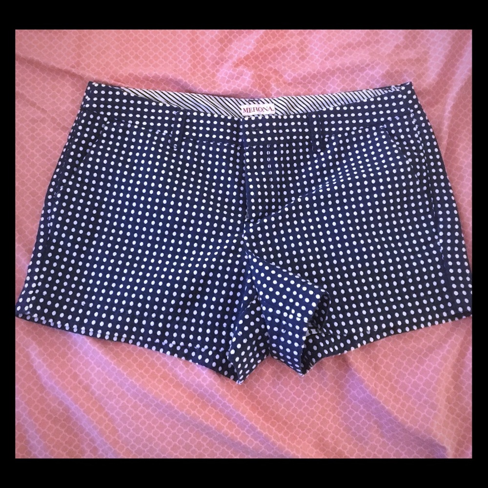Polka dot shorts