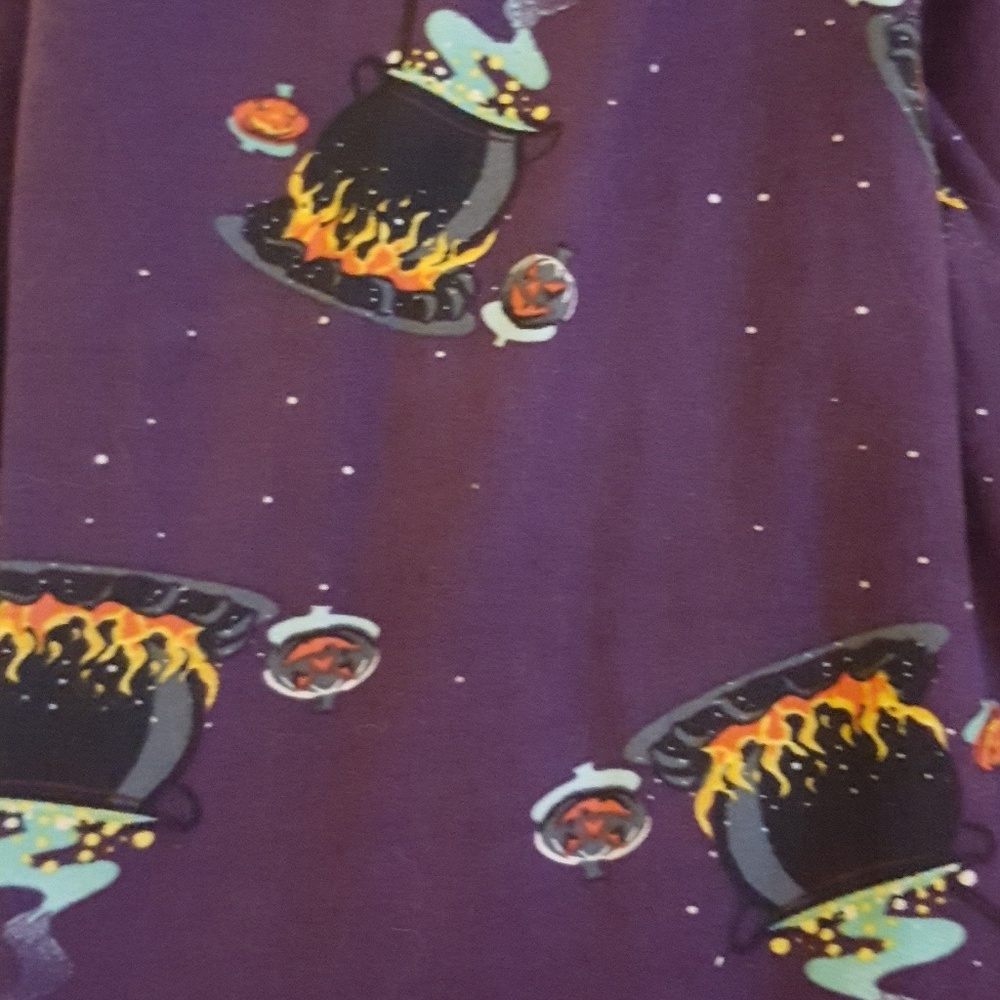 Halloween Leggings Lularoe Cauldron