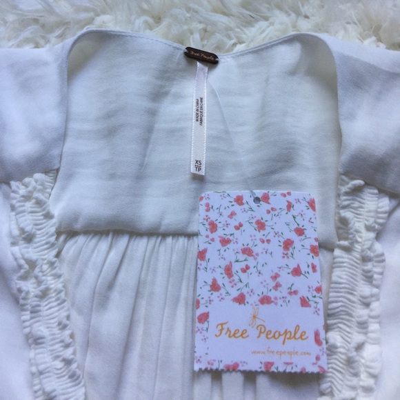 NWT [Free People] Sleeveless Plunge Neck Tunic XS - Picture 6 of 6