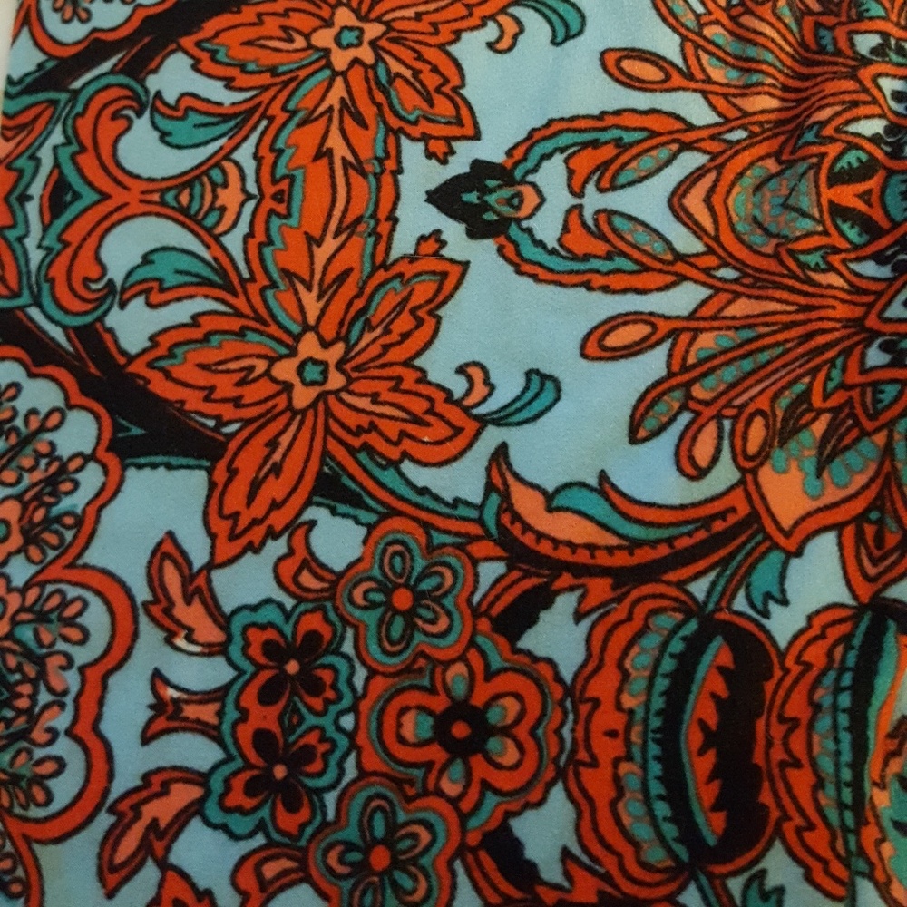Paisley Lularoe Leggings OS