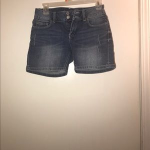 VS denim hipster shorts size 0, excellent!!
