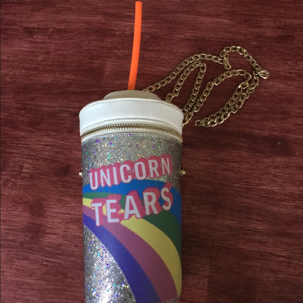 Unicorn tears novelty purse