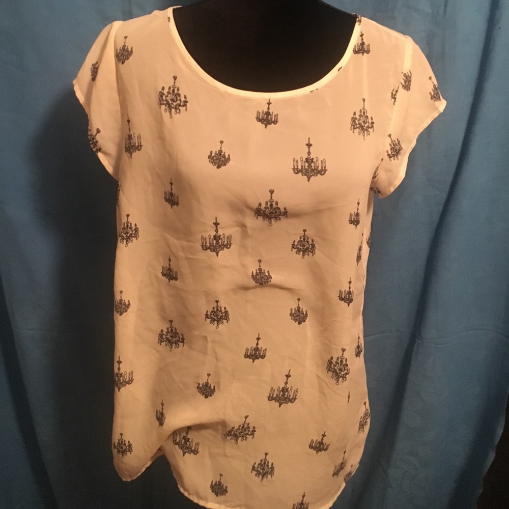 Banana Republic cap sleeve Blouse M