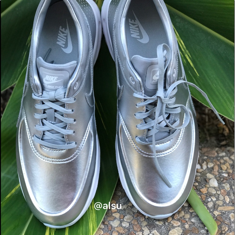 NWT Rare Nike Air Max Thea Metallic WMNS - Picture 6 of 8
