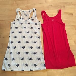 Super cute tanks for July 4th!