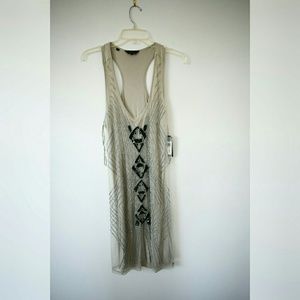 Guess beaded racer back dress - new with tags!