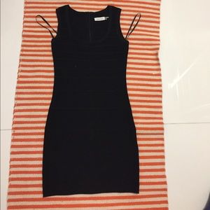 Black cocktail dress