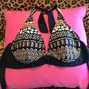 Ocean Dream halter underwire swim top