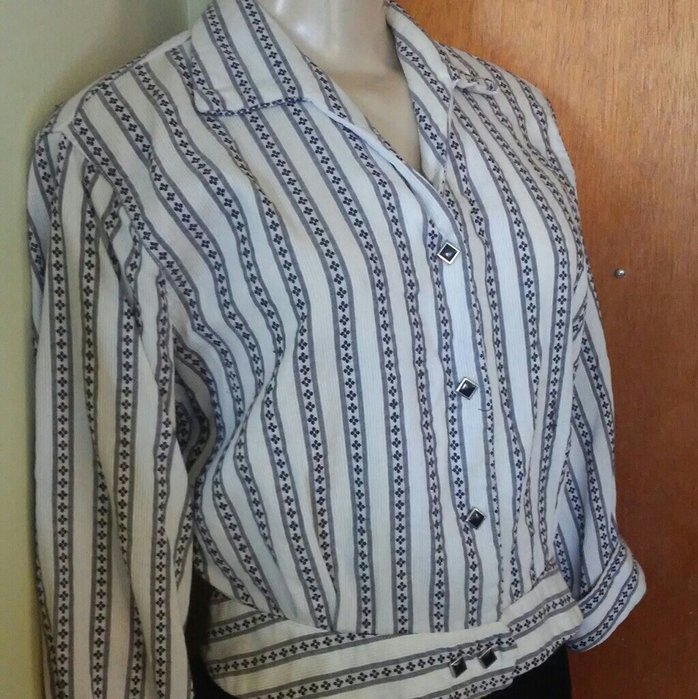 Vintage H BAR C Western Shirt Jacket