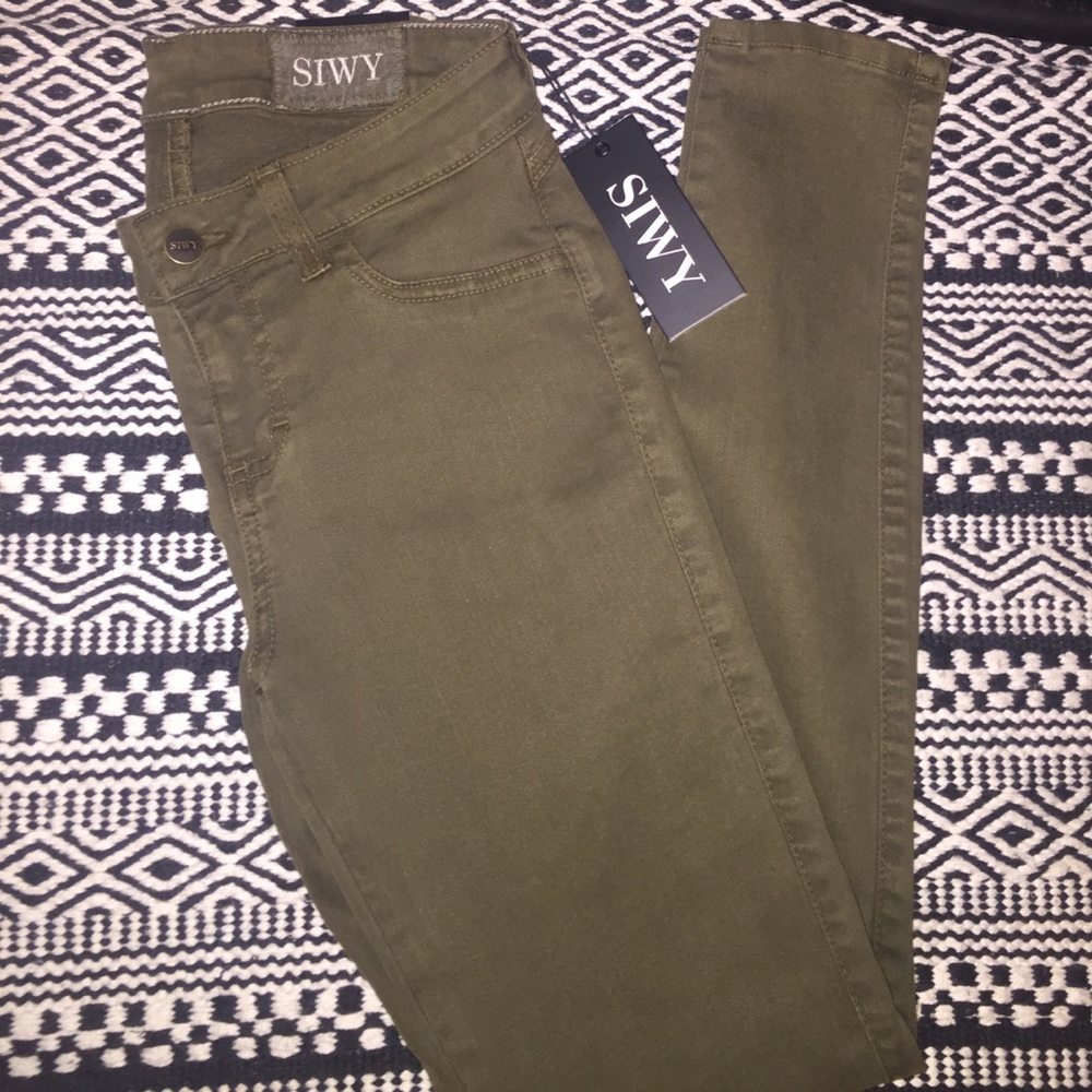 Army Green Jeans